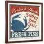 Fresh Seafood II-Pela Design-Framed Art Print