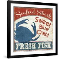 Fresh Seafood II-Pela Design-Framed Art Print