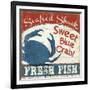 Fresh Seafood II-Pela Design-Framed Art Print