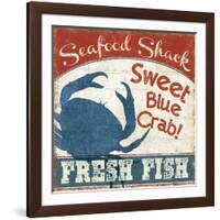 Fresh Seafood II-Pela Design-Framed Art Print