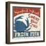 Fresh Seafood II-Pela Design-Framed Art Print