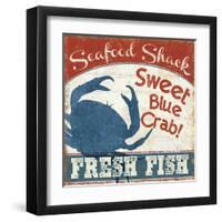 Fresh Seafood II-Pela Design-Framed Art Print