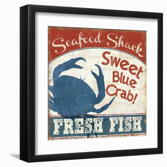 Fresh Seafood II-Pela Design-Framed Art Print