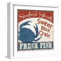 Fresh Seafood II-Pela Design-Framed Art Print