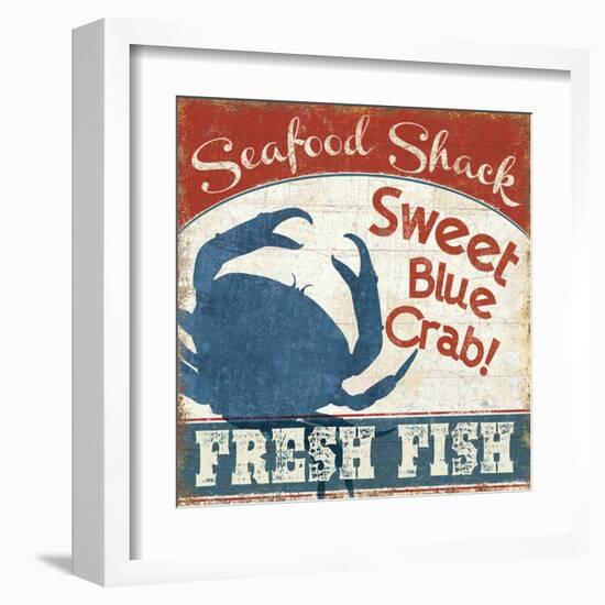 Fresh Seafood II-Pela Design-Framed Art Print