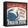 Fresh Seafood II-Pela Design-Framed Stretched Canvas