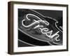 Fresh Sign at Pike's Place Market, Seattle, Washington, USA-Savanah Stewart-Framed Photographic Print