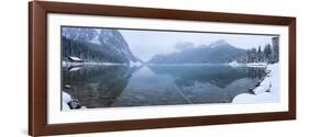 Fresh Snow at Lake Louise, Banff National Park, Alberta, Canada-null-Framed Photographic Print