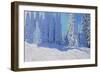 Fresh Snow, Morzine, France, 2015-Andrew Macara-Framed Premium Giclee Print