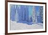 Fresh Snow, Morzine, France, 2015-Andrew Macara-Framed Giclee Print