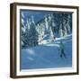 Fresh Snow, Morzine, France-Andrew Macara-Framed Giclee Print