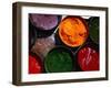 Fresh Spices for Sale at Sunday Market, Pisac, Cuzco, Peru-Mark Daffey-Framed Premium Photographic Print