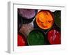 Fresh Spices for Sale at Sunday Market, Pisac, Cuzco, Peru-Mark Daffey-Framed Premium Photographic Print