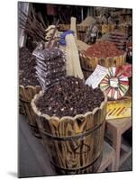 Fresh Spices for Sale at the Aswan Spice Market, Aswan, Egypt-Cindy Miller Hopkins-Mounted Photographic Print