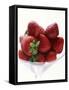 Fresh Strawberries-null-Framed Stretched Canvas