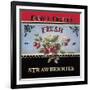 Fresh Strawberries-Kimberly Poloson-Framed Art Print