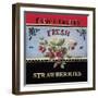 Fresh Strawberries-Kimberly Poloson-Framed Art Print