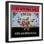 Fresh Strawberries-Kimberly Poloson-Framed Art Print