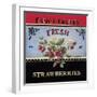 Fresh Strawberries-Kimberly Poloson-Framed Art Print