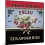 Fresh Strawberries-Kimberly Poloson-Mounted Art Print