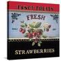 Fresh Strawberries-Kimberly Poloson-Stretched Canvas