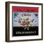 Fresh Strawberries-Kimberly Poloson-Framed Art Print