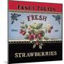 Fresh Strawberries-Kimberly Poloson-Mounted Art Print