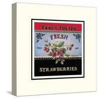 Fresh Strawberries-Kimberly Poloson-Stretched Canvas