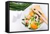 Fresh Summer Salad-eZeePics Studio-Framed Stretched Canvas
