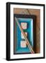 Fresh Sushi Salmon Cream Cheese Parcels on Plate with Chopsticks-Veneratio-Framed Photographic Print