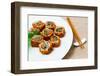 Fresh Sushi Traditional Japanese Food on Table-ilolab-Framed Photographic Print