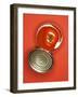 Fresh Tomato in an Opened Tin-null-Framed Photographic Print