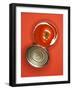 Fresh Tomato in an Opened Tin-null-Framed Photographic Print