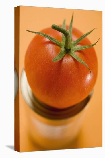Fresh Tomato on Food Tin-Foodcollection-Stretched Canvas
