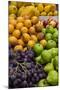 Fresh tropical fruit for sale in historic Cartagena, Colombia.-Jerry Ginsberg-Mounted Photographic Print