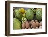 Fresh tropical fruit for sale in historic Cartagena, Colombia.-Jerry Ginsberg-Framed Photographic Print