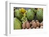 Fresh tropical fruit for sale in historic Cartagena, Colombia.-Jerry Ginsberg-Framed Photographic Print