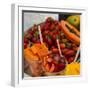 Fresh tropical fruit for sale in historic Cartagena, Colombia.-Jerry Ginsberg-Framed Photographic Print