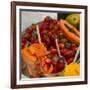 Fresh tropical fruit for sale in historic Cartagena, Colombia.-Jerry Ginsberg-Framed Photographic Print