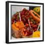 Fresh tropical fruit for sale in historic Cartagena, Colombia.-Jerry Ginsberg-Framed Premium Photographic Print