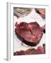 Fresh Tuna Steak at a Market-null-Framed Photographic Print