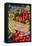 Fresh vegetable market, Bayeux, Normandy, France-Lisa S. Engelbrecht-Framed Stretched Canvas