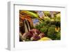 Fresh vegetables for sale at Pike Place Market in Seattle, Washington State.-Michele Niles-Framed Photographic Print