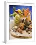 Fresh Vegetables, Fruit, Eggs, Butter and Milk-null-Framed Photographic Print