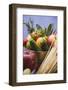 Fresh Vegetables, Fruit, Pasta and Herbs-Foodcollection-Framed Photographic Print