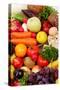 Fresh Vegetables, Fruits and Other Foodstuffs. Shot in a Studio.-prometeus-Stretched Canvas