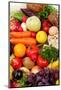 Fresh Vegetables, Fruits and Other Foodstuffs. Shot in a Studio.-prometeus-Mounted Photographic Print