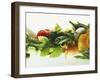 Fresh Vegetables with Herbs-null-Framed Photographic Print