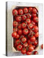 Fresh Vine Tomatoes in a Crate-Susanne Schanz-Stretched Canvas