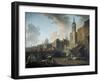 Fresh Wharf, Near London Bridge, C1762-William Marlow-Framed Giclee Print